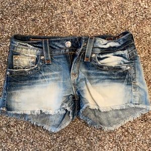 Rock Revival distressed jean shorts